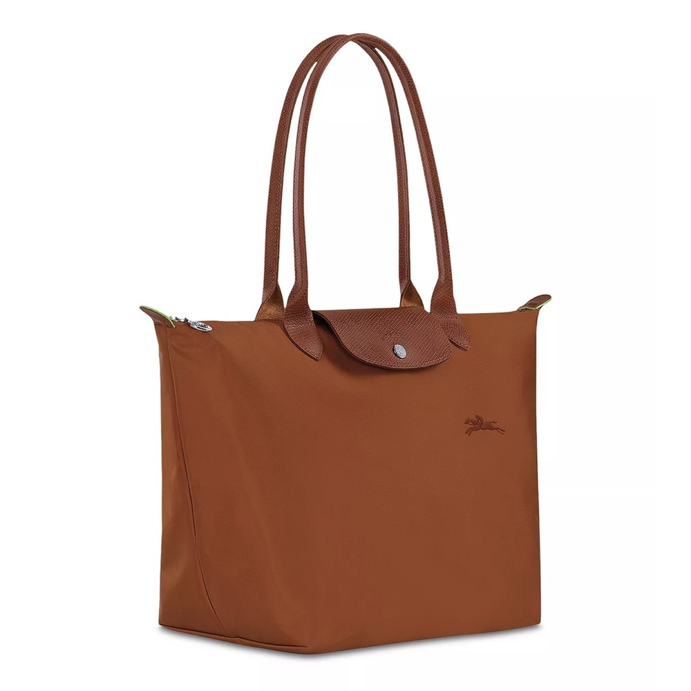 Longchamp Le Pliage Nylon Tote bag Large - Color Cognac